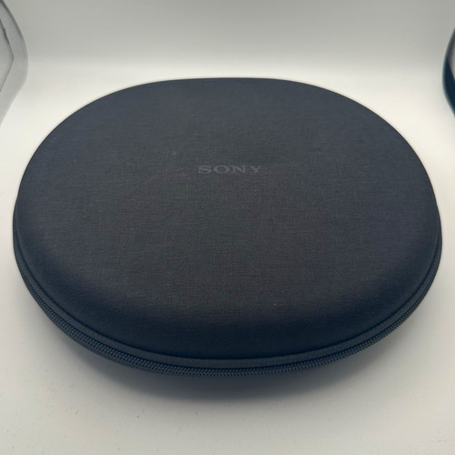 Sony black zippered hard - sony,