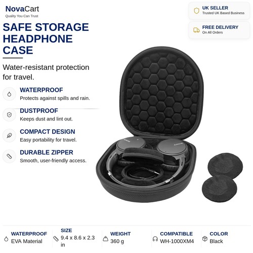 Headphone travel case fit - headphone,